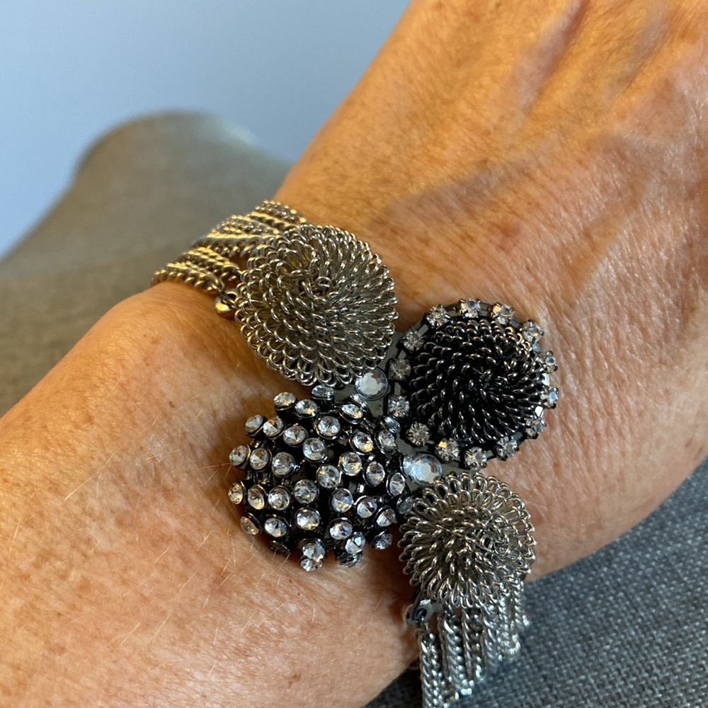 Branded Statement Bracelet
